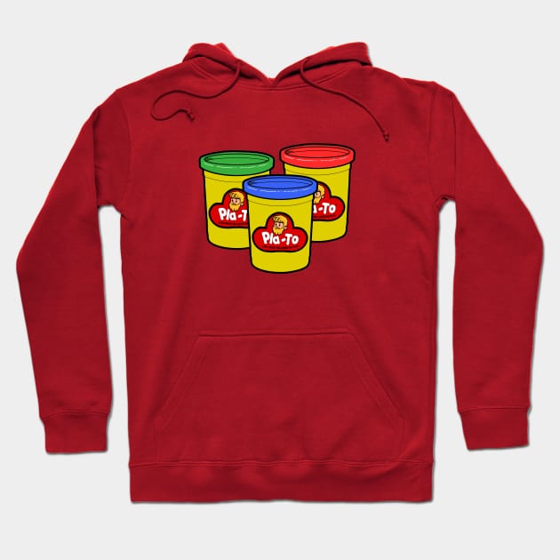 Plato Play-Doh Hoodie by Harley Warren